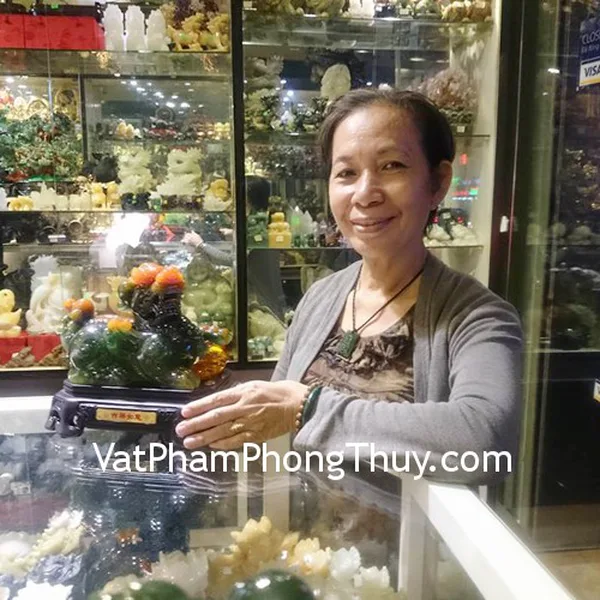 Chị Thanh - Khách hàng mua tỳ hưu xanh G164A