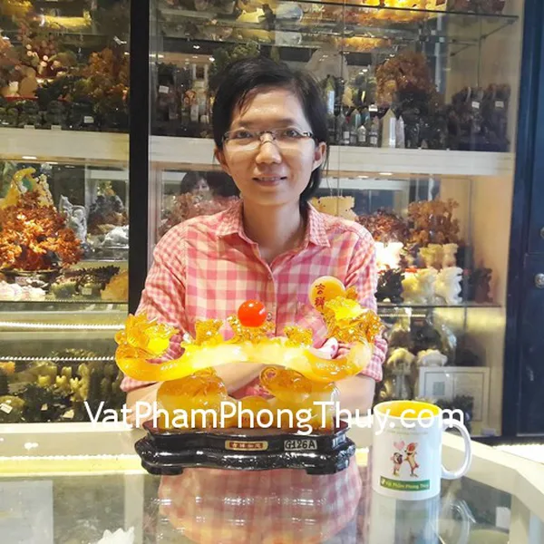 Chị Lan - khách hàng mua Gậy như ý Cát Tường Như Ý G126A