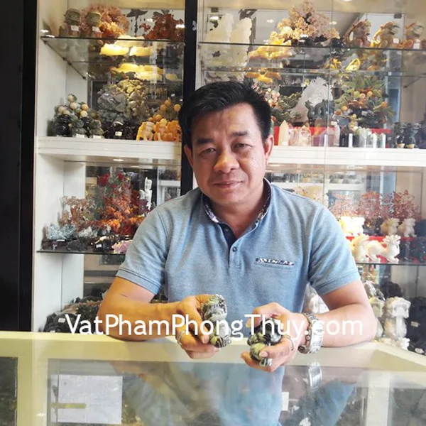 Anh Thạnh - khách hàng mua Tỳ hưu ngọc Phỉ thúy THT32