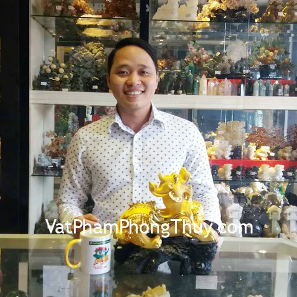 Anh Nhỡ - khách hàng mua Tỳ hưu sa kim C045A
