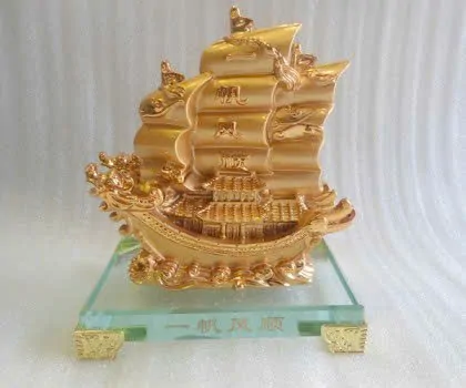 Thuyền rồng buồm vàng, thủy tinh - nhất phàm phong thuận H453G