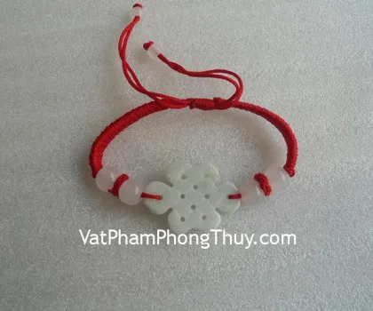 Dây rút biểu tượng may mắn ngọc Myanmar FS978