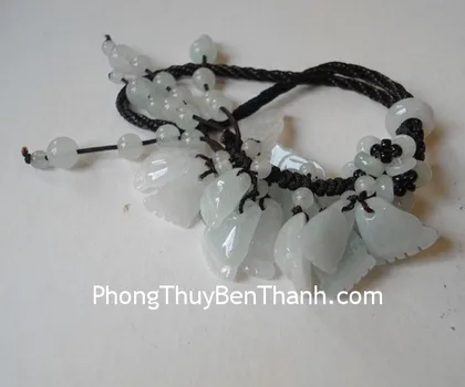 Ngọc bội treo 1 Tỳ Hưu đứng lớn Miến Điện S267
