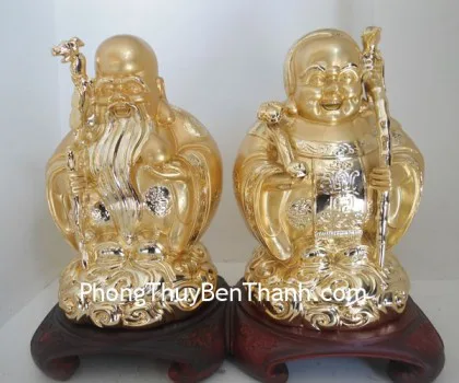 Ông Thọ ôm gậy như ý ngọc tủy FX006