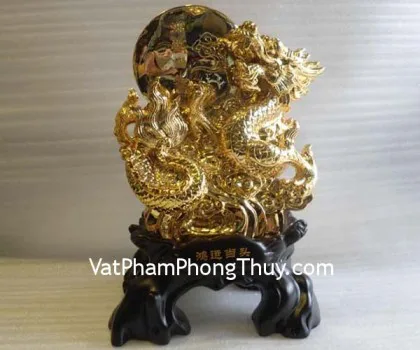 Rồng xanh , đế giả gỗ E136-1