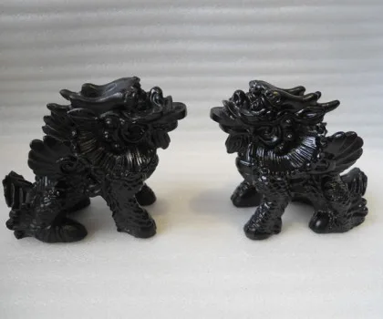Kỳ lân hắc ngà mini HM089