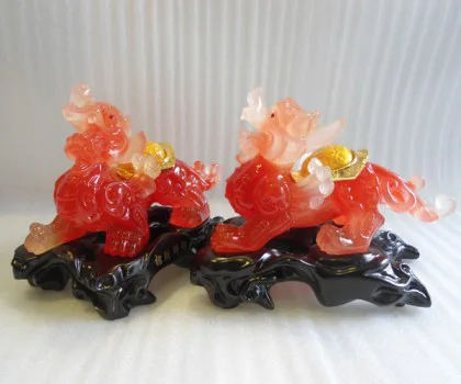 Tỳ hưu mã não yếm vàng - phú quý bích tà, trấn trạch bích tà H116G