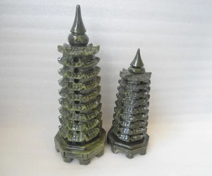 Tháp văn xương lam ngọc 18cm- 9 tầng HM131