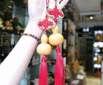 Ngọc bội hồ lô kết đồng tâm FCC2026
