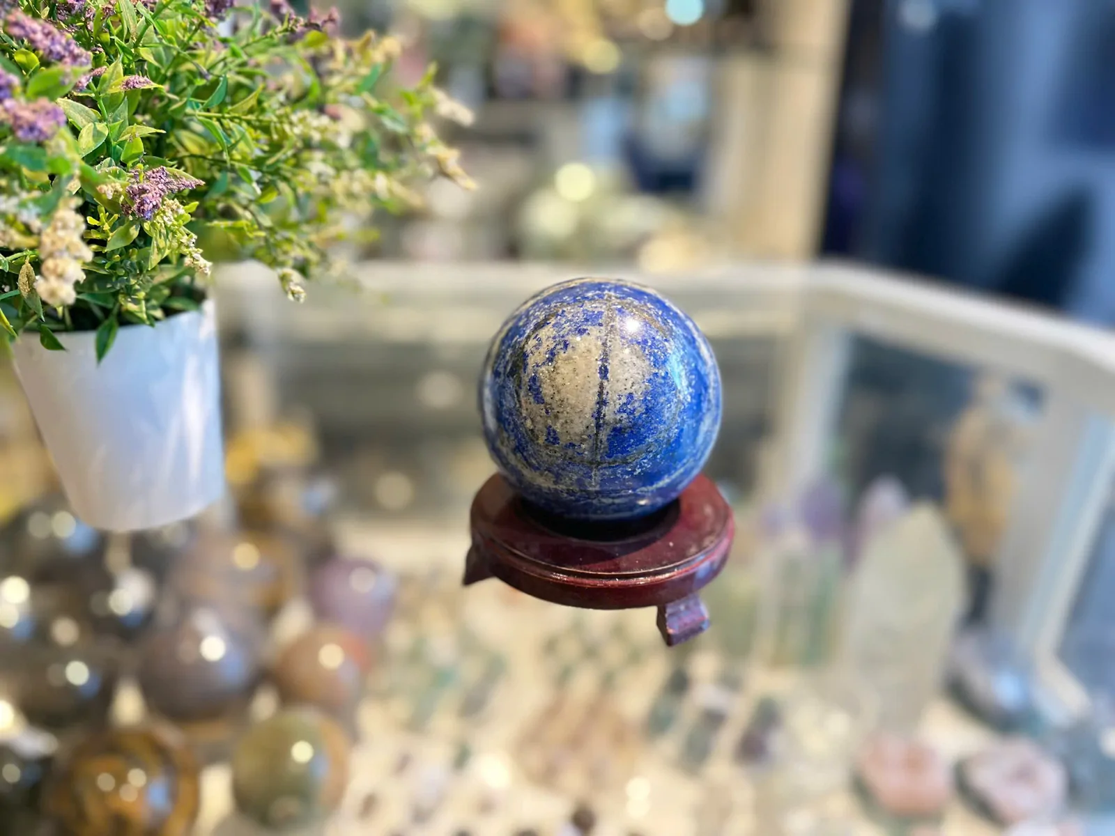 Quả cầu đá thanh kim GM149-S3-10604