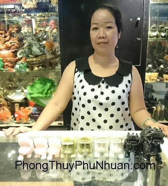 Chị Huyền– khách hàng mua Tỳ hưu Bắc Kinh BKD-M