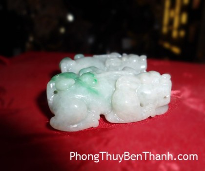 Tỳ hưu bạch ngọc như ý lớn FGM003
