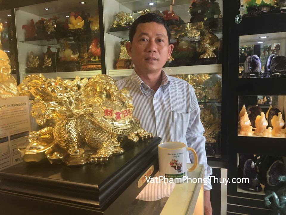 Anh Châu - khách hàng mua long quy chiêu tài Y184