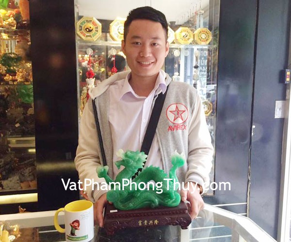 Anh Tú- khách hàng mua rồng xanh phú quý hưng long G085A