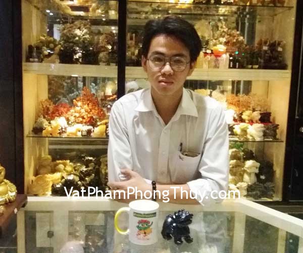 Anh Hoàng - khách hàng mua Tỳ hưu Bắc Kinh đen chuẩn BKD-S